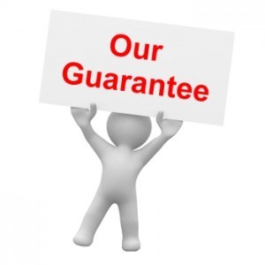 our guarantee